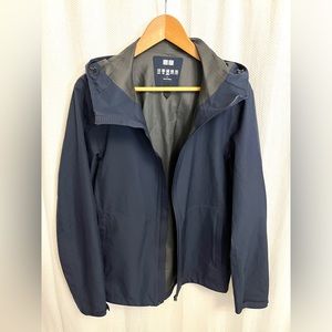 UNIQLO Blocktech Parka Jacket (3D CUT) Navy / Small